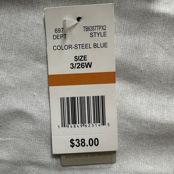 Jolt striped mini skirt size 3/26W - Picture 3 of 4